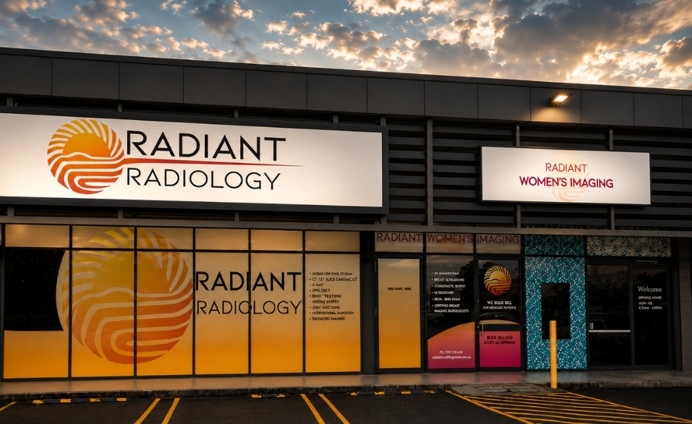 Radiant Radiology and Women's Imaging Centre storefront